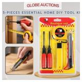 5-PIECES ESSENTIAL HOME DIY TOOL KIT