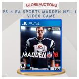 PS-4 EA SPORTS MADDEN NFL-18 VIDEO GAME