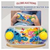 DINOSAUR-THEMED HANDHELD WATER RING TOSS GAME