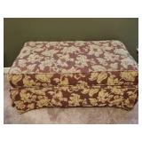 Vintage Upholstered Ottoman