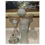Estate Lot of Glass & Plastic Decor