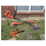 Lot of 3 plug in yard tools