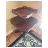 2 tiered side table broken in multiple places