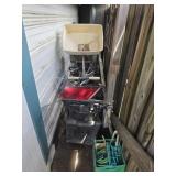 Estate lot of 2 lawn mowers AS IS and more