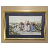 Large Framed Jennie Brownscombe Print