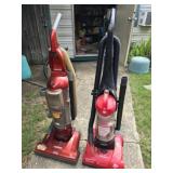 Lot of 2 Dirt Devil & Eureka Vacuum Cleaners