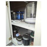 Estate lot of jars and more