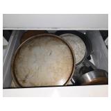 Estate lot of pots and pans