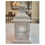 Metal and glass decorative lantern