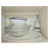 Estate lot of plates platter and more