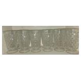 12pc set of American fosteria glasses