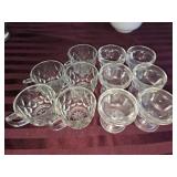 Estate lot of glassware