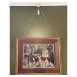 Vintage Framed Hanging Artwork