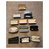 Estate Lot of Vintage Glasses and Glasses Cases