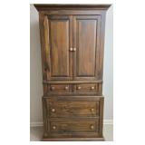 Vintage Wooden Storage Cabinet