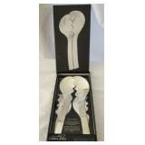 Carrol Boyes salad servers kiss