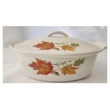 Belgium enamel coated cast iron pot with lid