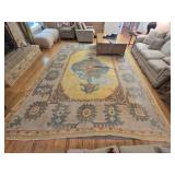 160" by 122" antique Persian rug