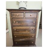 6 drawer wood chest of drawers