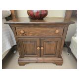 Beautiful wood nightstand