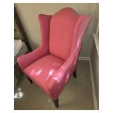 Pink Upholstered Chair