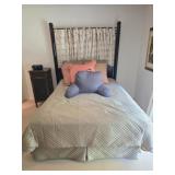 Beautiful Full Size Wooden Post Bed Set