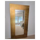 Huge Gold Framed Decorative Bevelled Mirror