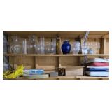 Estate lot of glassware and decor