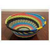 Multicolor hand made decorative bowl