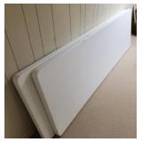 Lot of 2 Lifetime Plastic 8 Foot tables