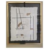 Framed signed "Atlantis II"