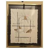 Framed signed "Atlantis I" Artwork