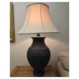 PAIR of gorgeous metal side lamps