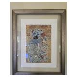 Framed signed Shraga Weil 82/120