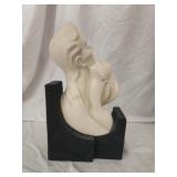 Large statue of man and woman