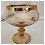Gold gilded decorative vase