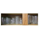 Estate lot of glassware