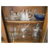 Estate lot of glassware