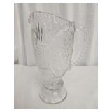 Large crystal vase