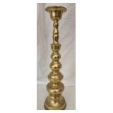 Large metal candle holder