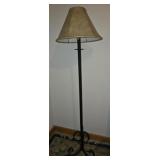 Tall Metal Base Decorative Floor Lamp