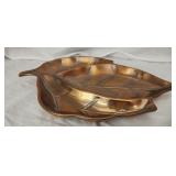 Decorative serving tray