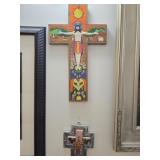 Hand Painted Decorative Crosses