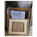 Lot of 3 frames
