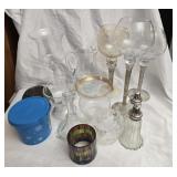 Estate lot of glassware