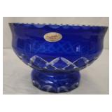 Badash blue crystal bowl