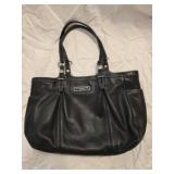 Black Leather Coach Purse