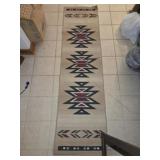 Native style runner rug
