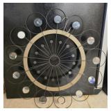 Metal round decor