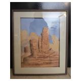 Framed 3D print